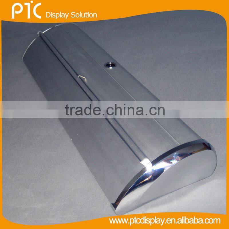 Teardrop roll-up advertising without foot, luxury roll up display