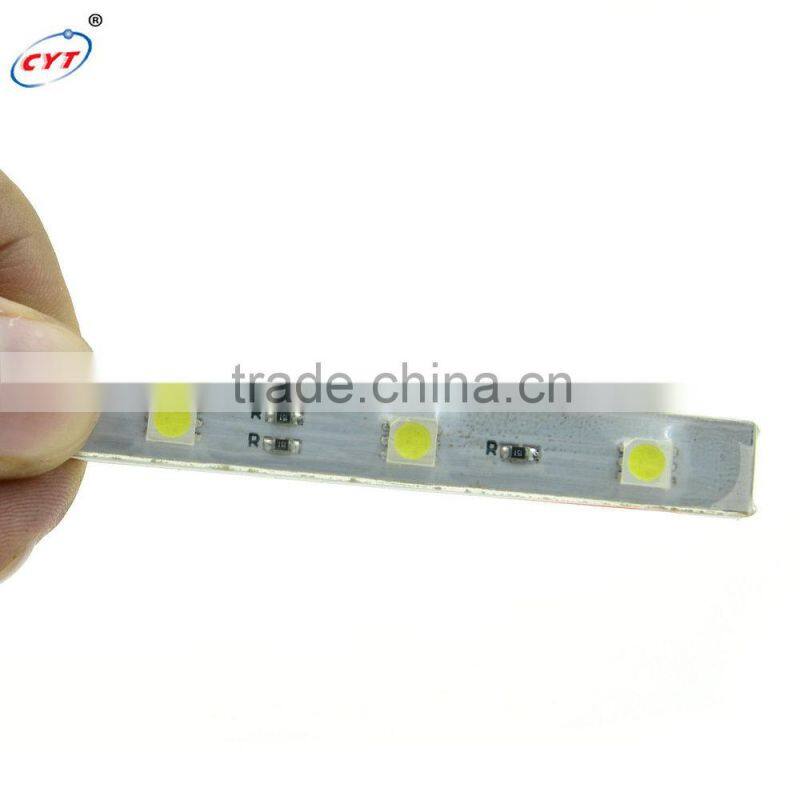 12V 3528 12SMD Car lights White Flasher Waterproof Led Strip light