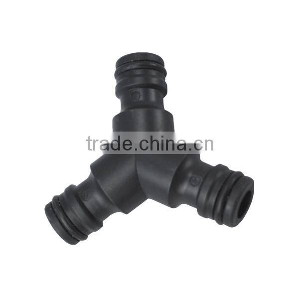 12mm 3 Way Coupling Water Garden Hose Fitting Connector Joiner Adaptor Adapter