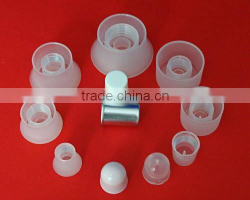 Flip top Cap, screw on tube cap