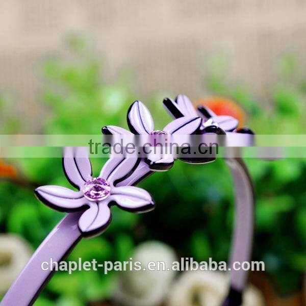 fashion cellulose acetate flowers hairbands