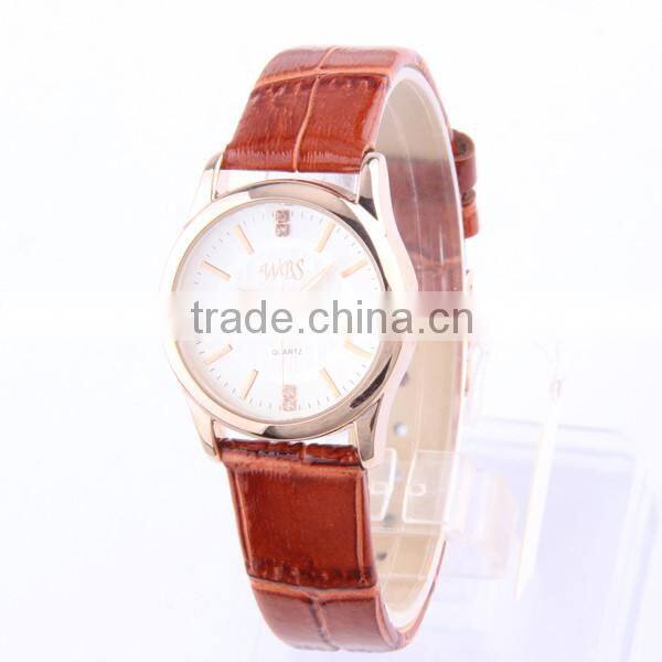 Latest simple model rose gold womens watch