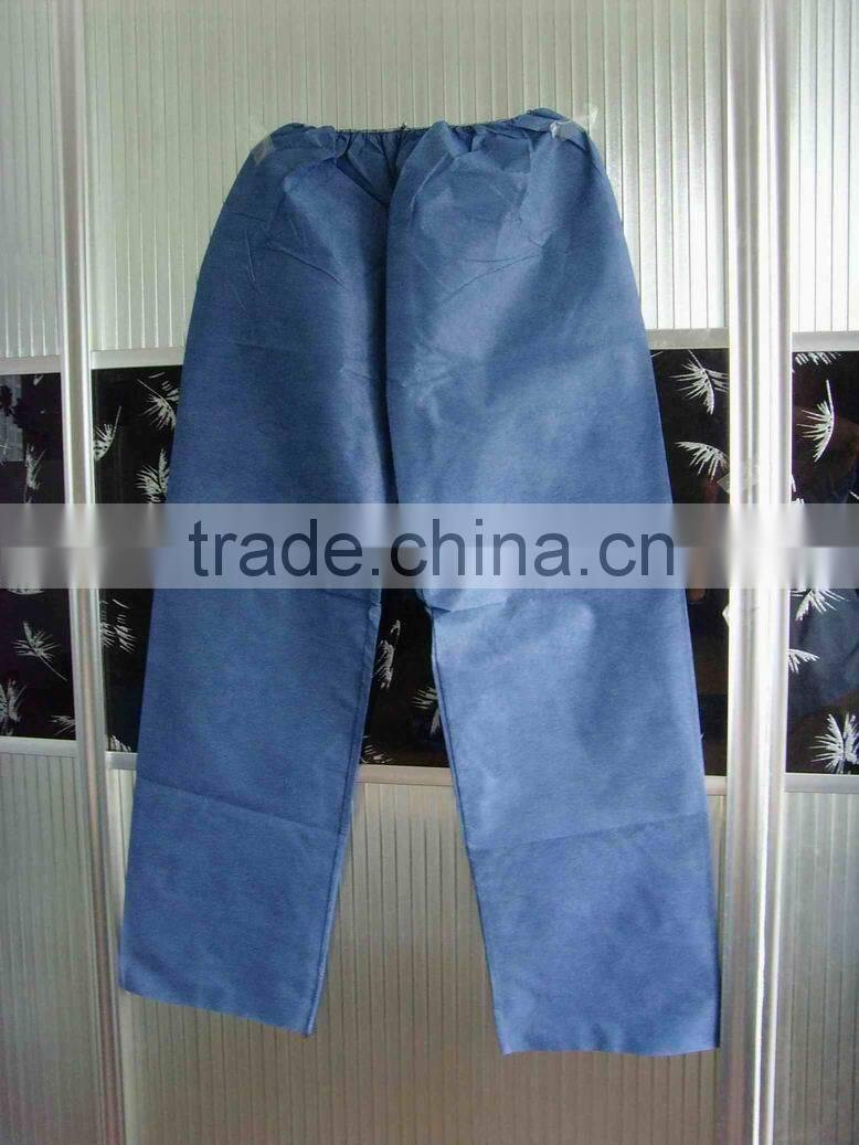 disposable visitor coat front four button