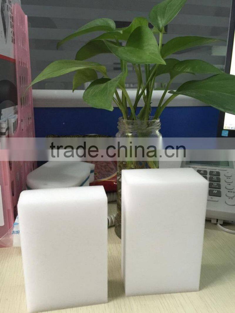 pure white 10*7*3cm cleaning melamine sponge