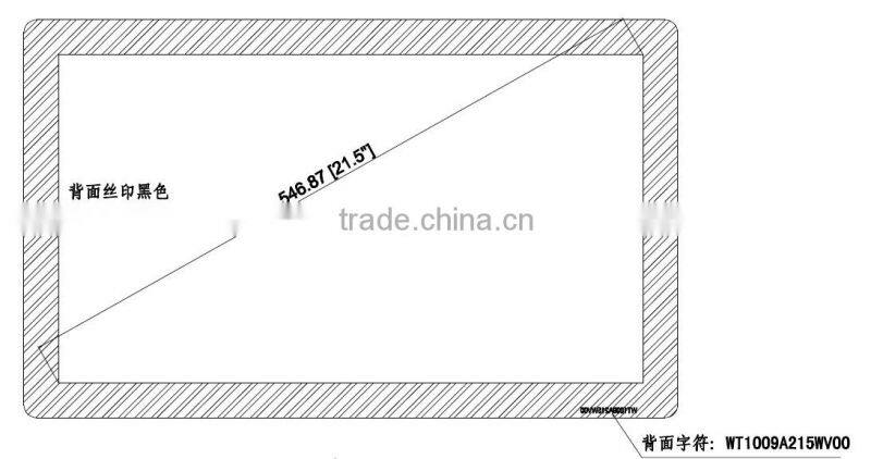 21.5" Capacitive Touch Screen Replacement for Touch Monitor with Free Drivers