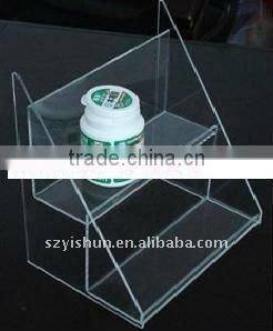 pink color nails Acrylic box without Lid