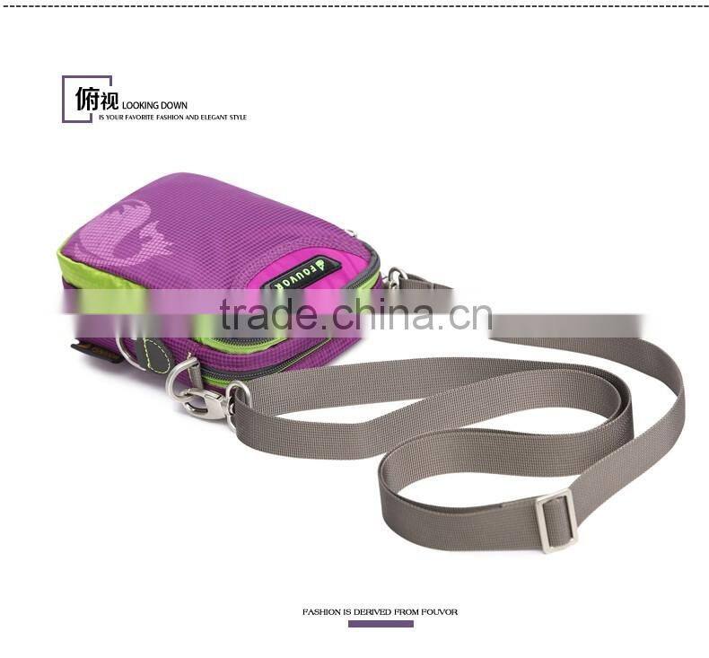 2016 Factory Colorful Custom logo Single Strape Shoulder Messenger Bags for Lady and Men