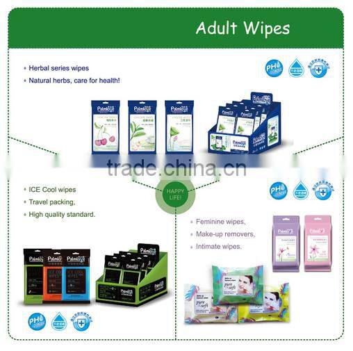 Tender soft wholesale organic household perfume hand and face cleaning wet tissue paper