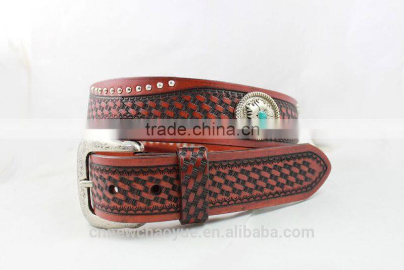 2015 A formal genuine Leather belts for men's