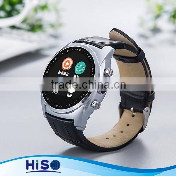 Hiso OEM service high-end design Bluetooth Smartwatches with heart rate function in stock A8 hand watch
