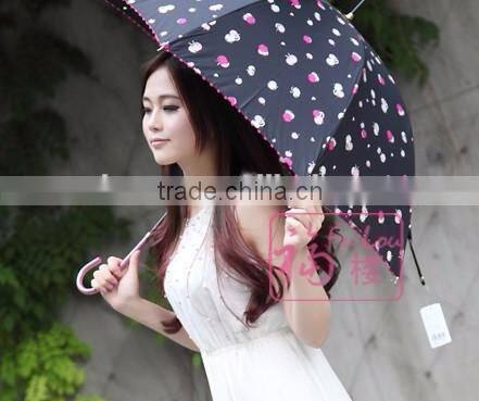 Asian market stick long high level korean market umbrella