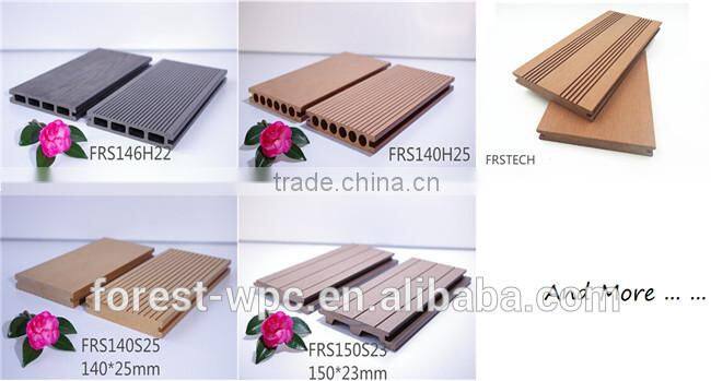 building construction maintenance wpc material / decking project use majestic synthetic decking