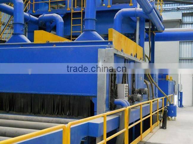 Multifunctional steel plate movable shot blasting machine with CE certificate