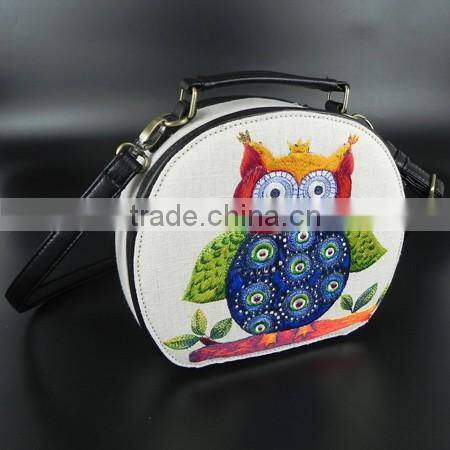 2016 Latest Owl Embroidery Handbag and Messenger bag for Sale