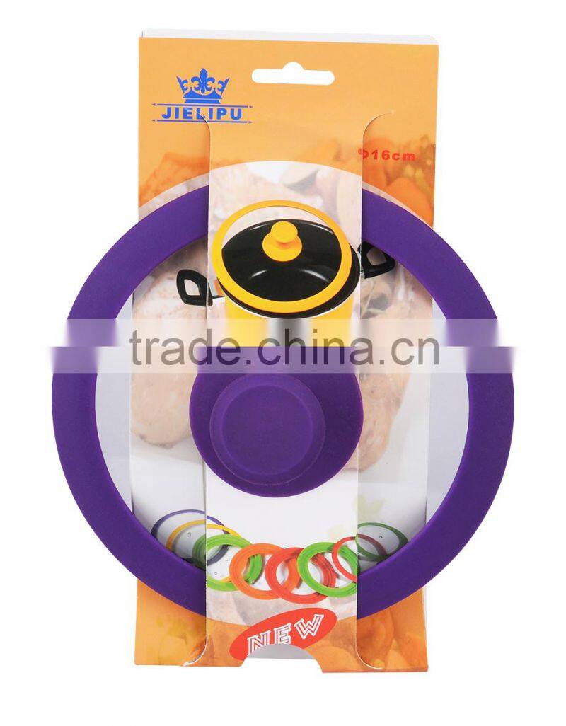 Silicone Cook Pot Glass Lid