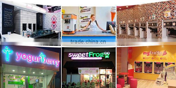 cheap softy ice cream maker machine pan ice cream machine