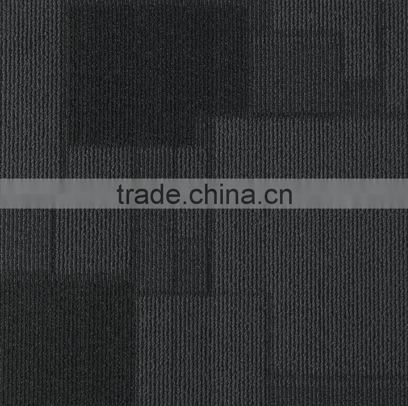 Removable Jacquard Style and Commercial,office Use carpet tiles 50x50