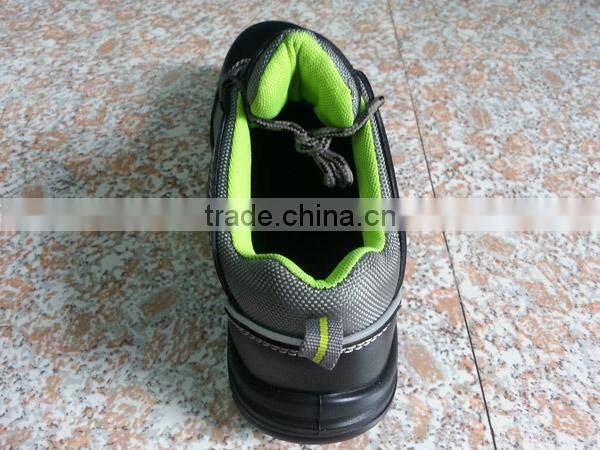 Fashionable Round Laces Green Lining Hiking Sports Shoes