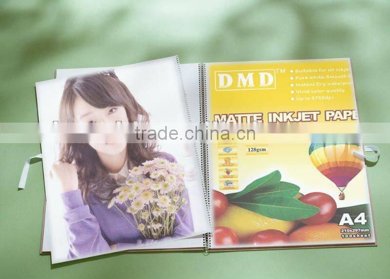 128g Matte Inkjet Paper a4 ,photo paper inkjet,OEM