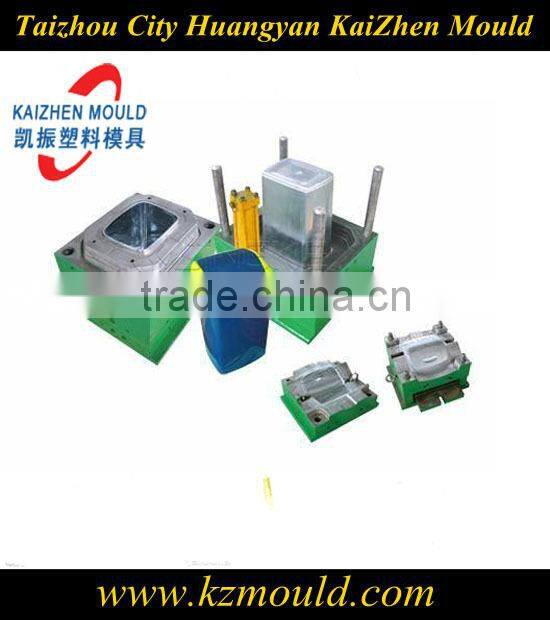 Durable plastic outdoors trash can mould