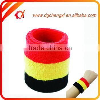 2015 secondary colour Sport Cotton Belgium Wristband