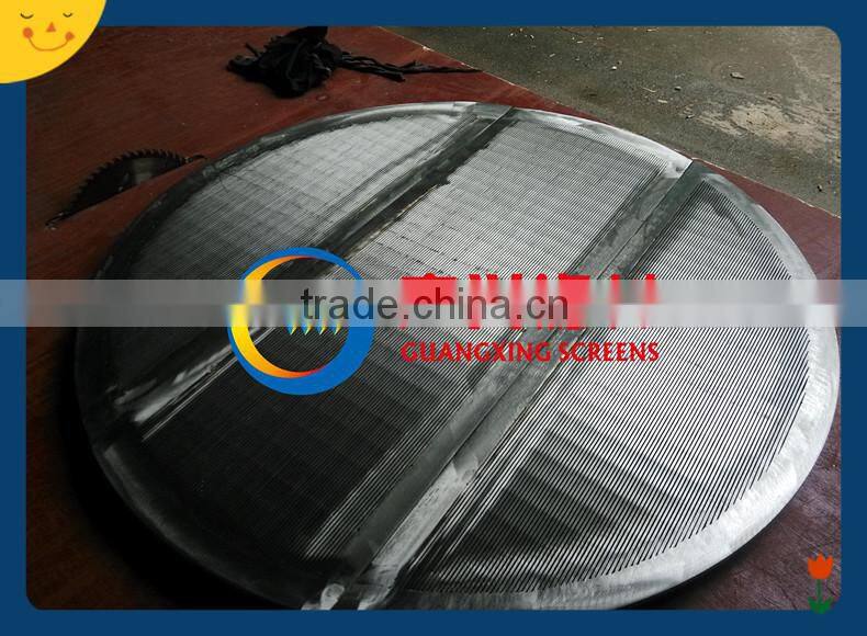 A61 wedge wire screen for beer screen