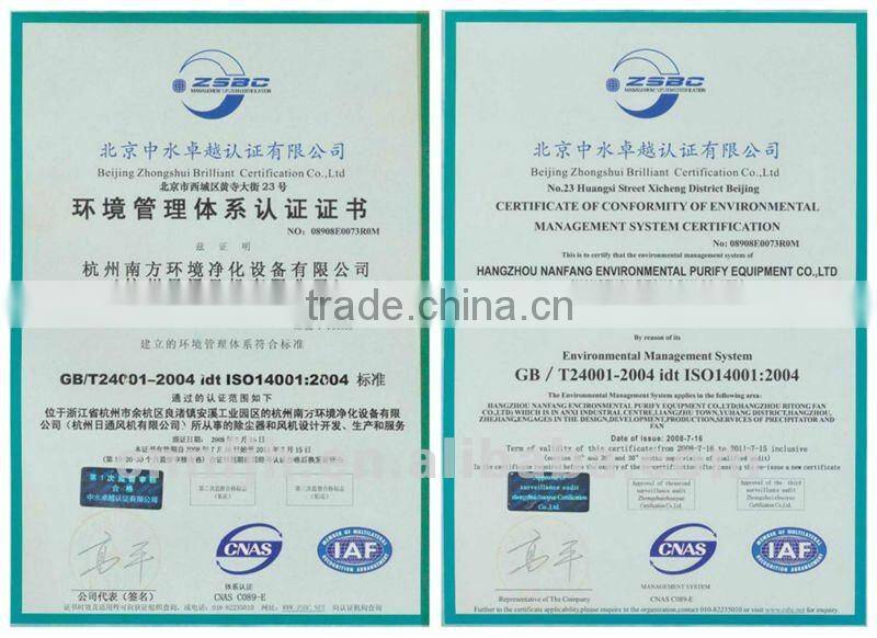 High Effiency TUOER-B-II type Industrial Pulse Jet Cartridge Flour Toner Catching System