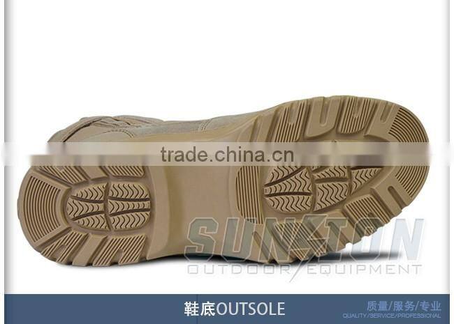 High-quality Field operation rubber outsole safety boots
