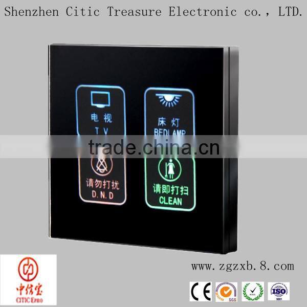 The water heater temperature control touch switch embedded led