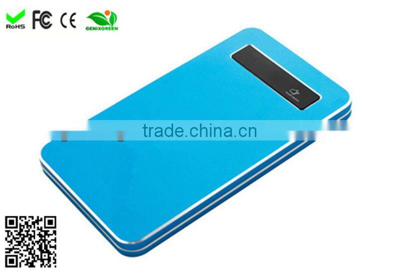 Secondary capacity battery bank/4000mah polymer power bank for smart phones