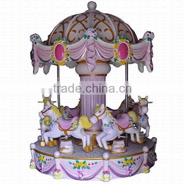 Hot Sale Amusement Park Rides Fairground Games Mini Carousel Horse Toy for Children