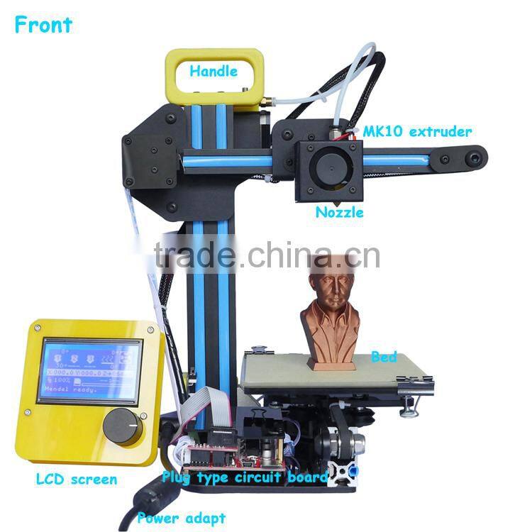 Tinda new launch 3d printer easy assemble