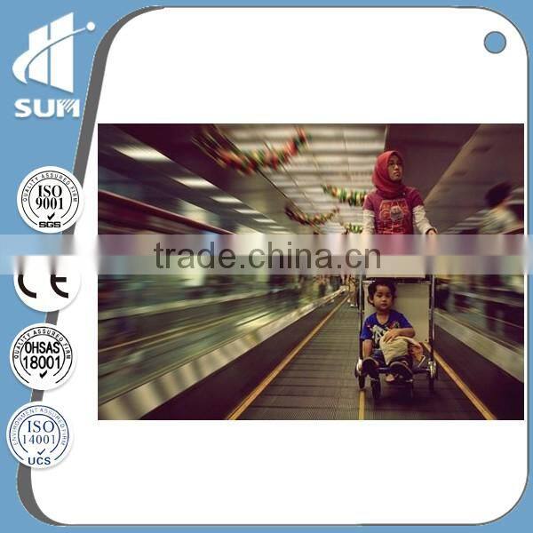 Travelator 800mm 1000mm step width passenger moving walk