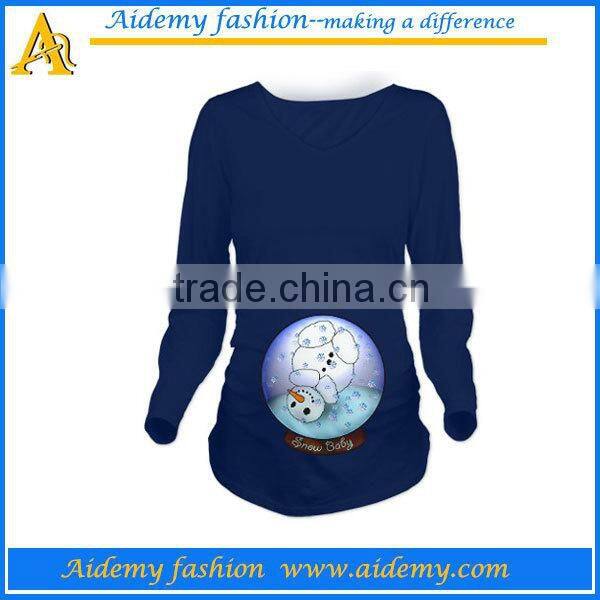 costume for pregnant wear in tshirt