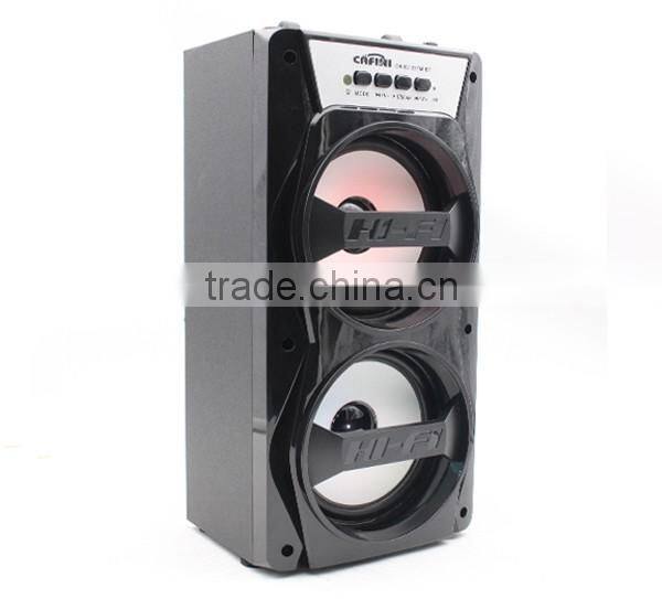 2016 Hot Wooden Bluetooth Speaker Mini, portable hifi tower speaker