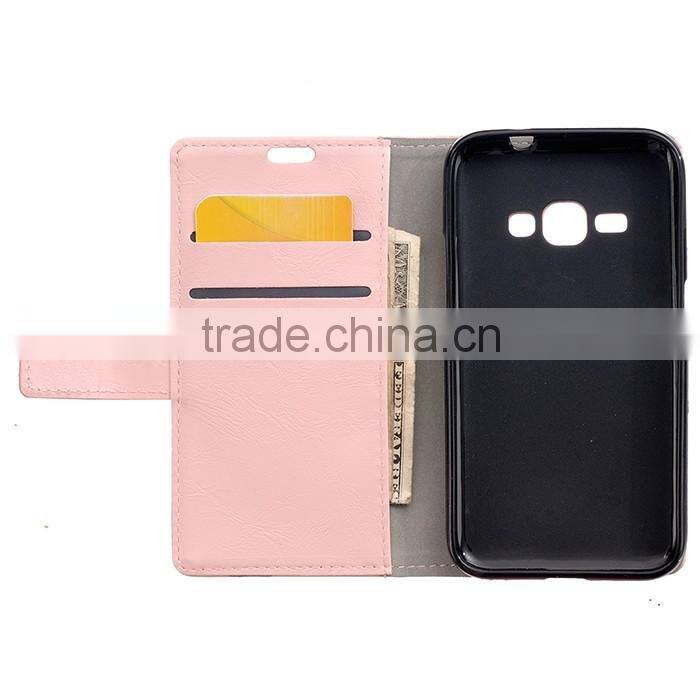 Wholesale cheap price pouch case for samsung galaxy j1 card case