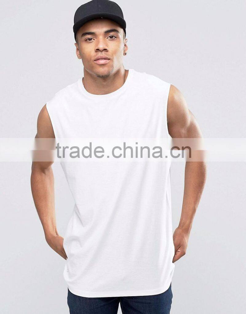 Daijun OEM white any avaliable 180g in plain custom organic cotton wholesale fashion cotton tank top