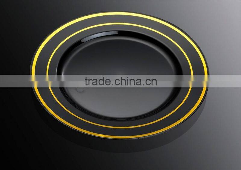 9"Plastic Round Disposable Dinner Plate