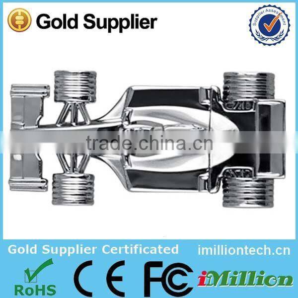 Factory whosale high quality F1 racing car usb flash drive with free logo