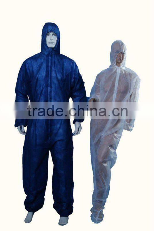 DISPOSABLE COVERALL WORK WEAR
