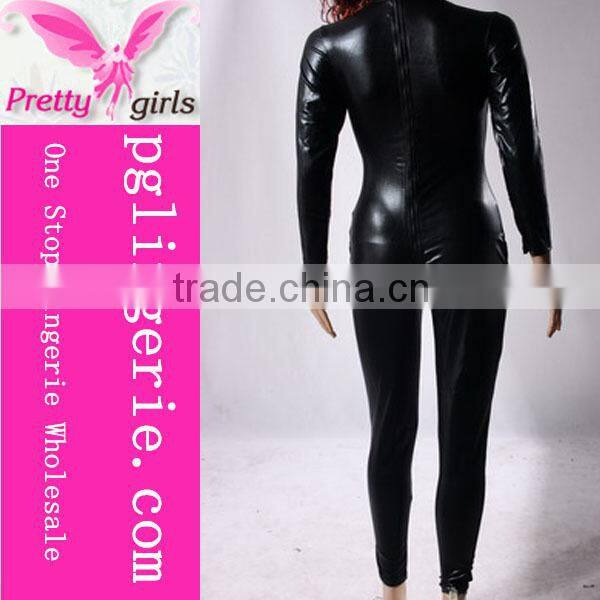 PVC Vinyl Lingerie,Polo Bodysuit,Brand Women's Tops