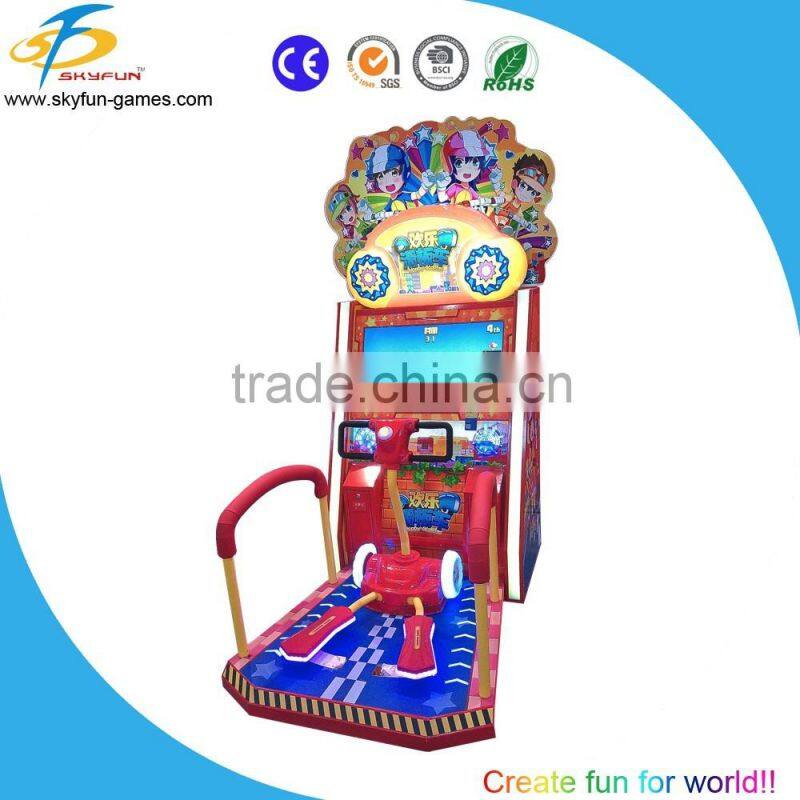 Happy scooter arcade game machine for hot sale