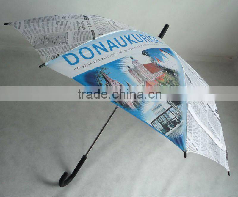Fashion heat transfer paper print umbrella