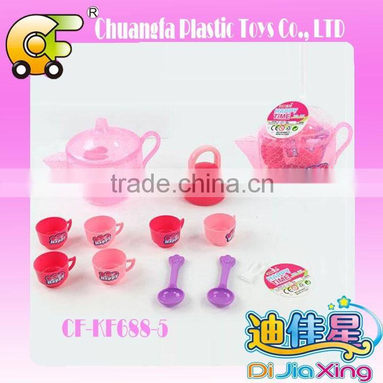 Hot item play pretend toy utensils tea set toy for kids