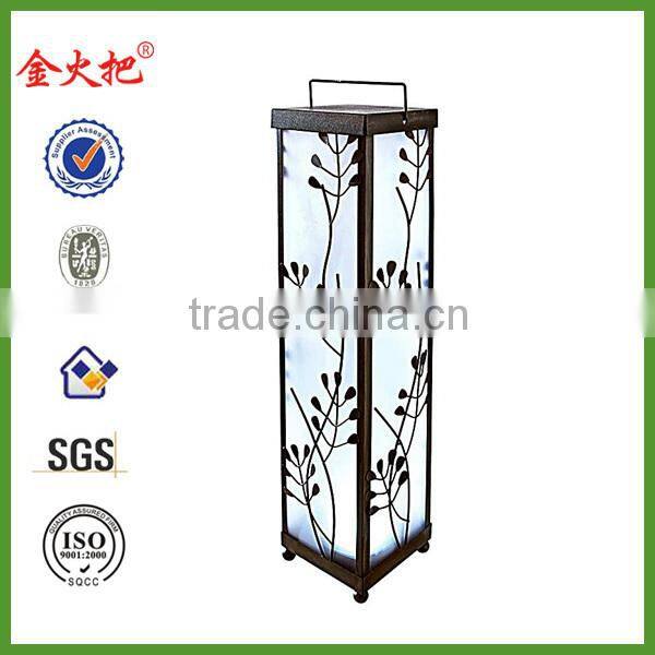 three LED candle lantern