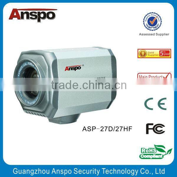 Best Selling Zoom Camera 1/4" SONY CCD 27X Optical Zoom CCTV Camera Bullet Camera