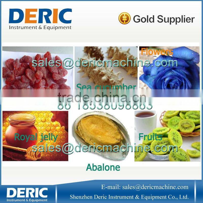 Vacuum Industrial lyophilizer 1-200 Square Meter Drying Area for Flowers/ Royal jelly/ Sea cucumber