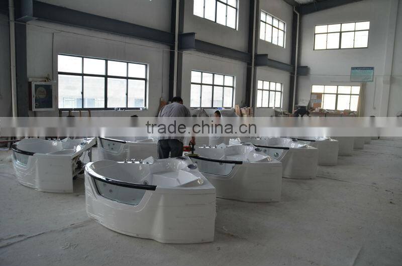 Wall Mounted Whirlpool Bathtub 1500*850*580mm