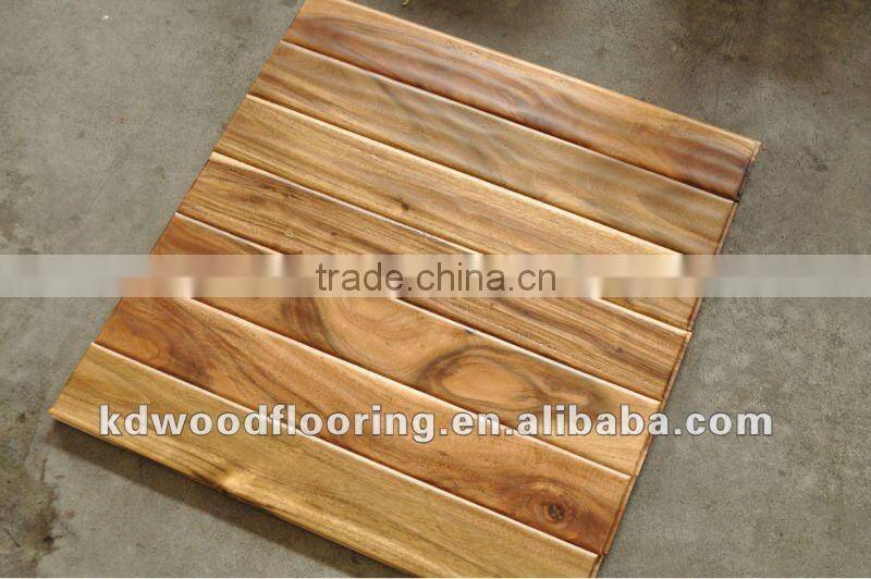 Solid acacia wood flooring