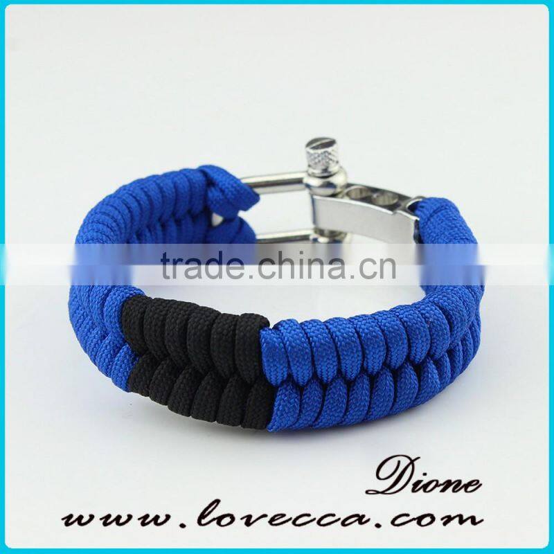 paracord survival bracelet adjustable buckle bracelets for outdoor emergency